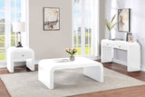 Artisto Elegant Ash Veneer Contemporary End Table with Stylish Storage & Dual Handle Options