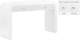Artisto Contemporary Console Table with Elegant Ash Veneer Finish and Versatile Handle Options