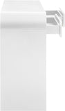 Artisto Contemporary Console Table with Elegant Ash Veneer Finish and Versatile Handle Options