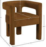 Athena Velvet Dining Chair - Modern Elegance with Soft Boucle Fabric for Stylish Dining Experiences