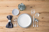 Heirloom Smoke 16pc Dinnerware Set