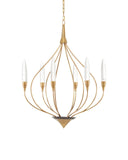 Ischia Brass Chandelier