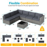 All Weather Outdoor 7-Piece Patio Furniture Set