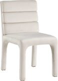 Kai Dining Chair Set of 2 - Luxurious Velvet Upholstery with Channel Tufting for Ultimate Comfort