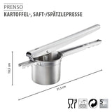 Potato, juice and spaetzle press PRENSO 89440