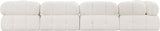 Ames - 6 Piece Fabric Modular U-Shaped Sectional