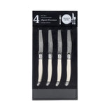 Laguiole Connoisseur 4-Piece Ivory-Colored Steak Knife Set