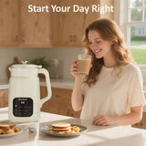 Sunvivi 8 in 1 Nut Milk Maker Machine: 60oz Soy Milk Maker F