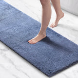 Quick-Dry Bathroom Rugs, Navy Blue