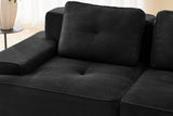 CORDELIA 151" 6-Seater Sofa with 2 Ottomans