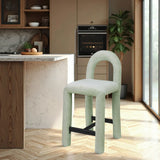 Amari - Chenille Fabric Stool