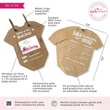 Kraft Onesie Baby Shower Prediction Cards Set of 50