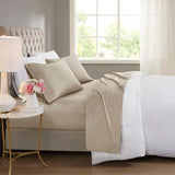 Cooling 600 Thread Count 4 Pieces Cotton Sheets Set