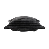 Puff Ottoman Cover & Cushion Shar Pei Black/Black