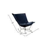 Komodo Navy Puff Rocker and Frame