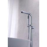 Sens 2-Handle Freestanding Claw Foot Tub Faucet with Hand Shower in Polished Chrome