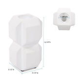 Double Cubic Candle Holder