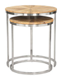 Bari Nesting Table Set (2-Piece) Natural