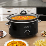 Slow Cooker 4QT, Mini Food Warmer with 3 Heating Settings