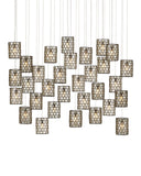 Regatta 30-Light Linear Multi-Drop Pendant