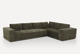 NOUVA 130" Chenille 6-Seater Sofa