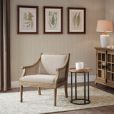 Rustic Reclaimed Farmhouse Crane Arm Chair, Natural *
