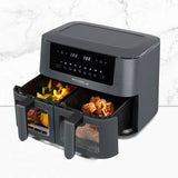Holstein 8.4QT Dual Basket Digital Air Fryer