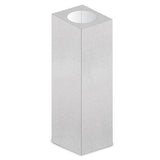 ZLINE 61" Snow Finished Stainless Steel Chimney Extension For Ceilings Up To 12.5 Ft. (8GL14iS-E)