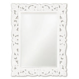 Chateau Mirror - Glossy White