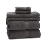 800 GSM 6-Piece Long Staple Combed Cotton Towel Set