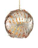 Elder Silver Orb Chandelier