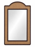 Raffea Tan Accent Mirror