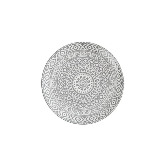 Casablanca Gray Salad & Dessert Plate 8"