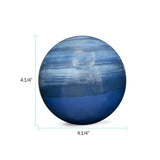 Madagascar Sapphire Decorative Metal Orbs- Small