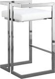 Ezra Contemporary Counter Stool Set of 2 - Stylish Seating for Home Bar or Kitchen with Comfort