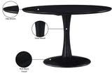 Tulip Dining Table - Chic Mid-Century Modern Design for Cozy Spaces, Perfect for Intimate Dinners