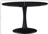 Tulip Dining Table - Chic Mid-Century Modern Design for Cozy Spaces, Perfect for Intimate Dinners