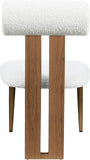 Dario Dining Chairs Set of 2 - Contemporary Comfort with Stylish Support for Your Dining Room