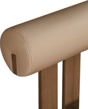 Dario Dining Chairs - Set of 2 Contemporary Vegan Leather Design with Comfort and Style