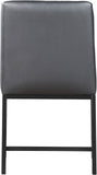 Bryce Contemporary Dining Chair Set - Stylish Quilted Design with Comfortable Cushions and Metal Frame