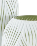 Patta White Vase Set of 2