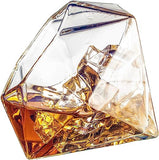 Set of 4 Diamond Whiskey & Wine Glasses 10oz