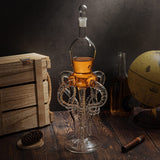 Tall Octopus Whiskey and Wine Decanter 500ml