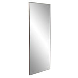 Van Buren Brushed Brass Rectangle Mirror