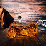 Motorbike Motorcycle Gift Decanter For Wine & Whiskey 750ml