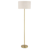 Ramiro 66-inch Drum Shade Metal Floor Lamp Gold
