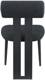 Dario Vegan Leather Dining Chairs - Set of 2, Contemporary Comfort with Stylish Walnut Frame