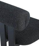 Dario Vegan Leather Dining Chairs - Set of 2, Contemporary Comfort with Stylish Walnut Frame