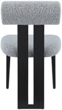 Dario Vegan Leather Dining Chairs - Set of 2, Contemporary Comfort with Stylish Walnut Frame