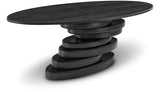 Moriah Dining Table: Elevate Your Dining Experience with Art Deco Elegance and Unique Design
